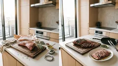 トライチップを香ばしくジューシーに仕上げる:家庭グリルで差がつく焼き方と切り方